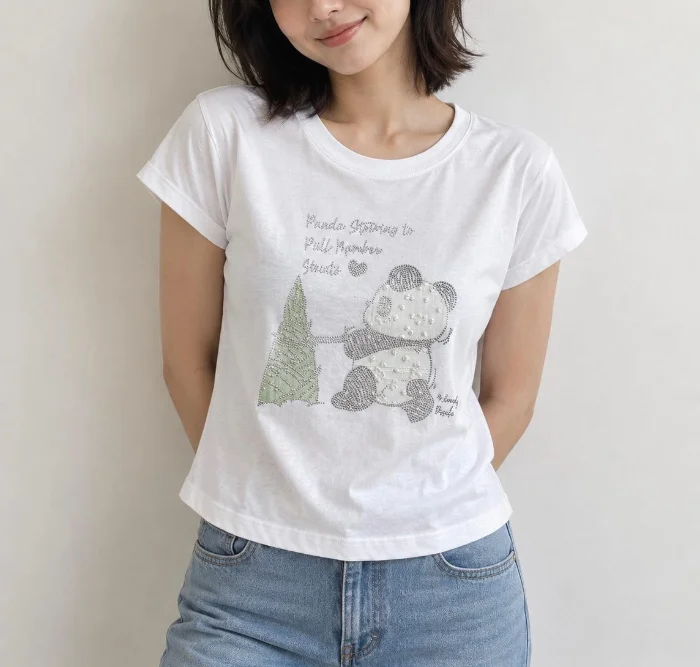 Remera Algodon Brillo