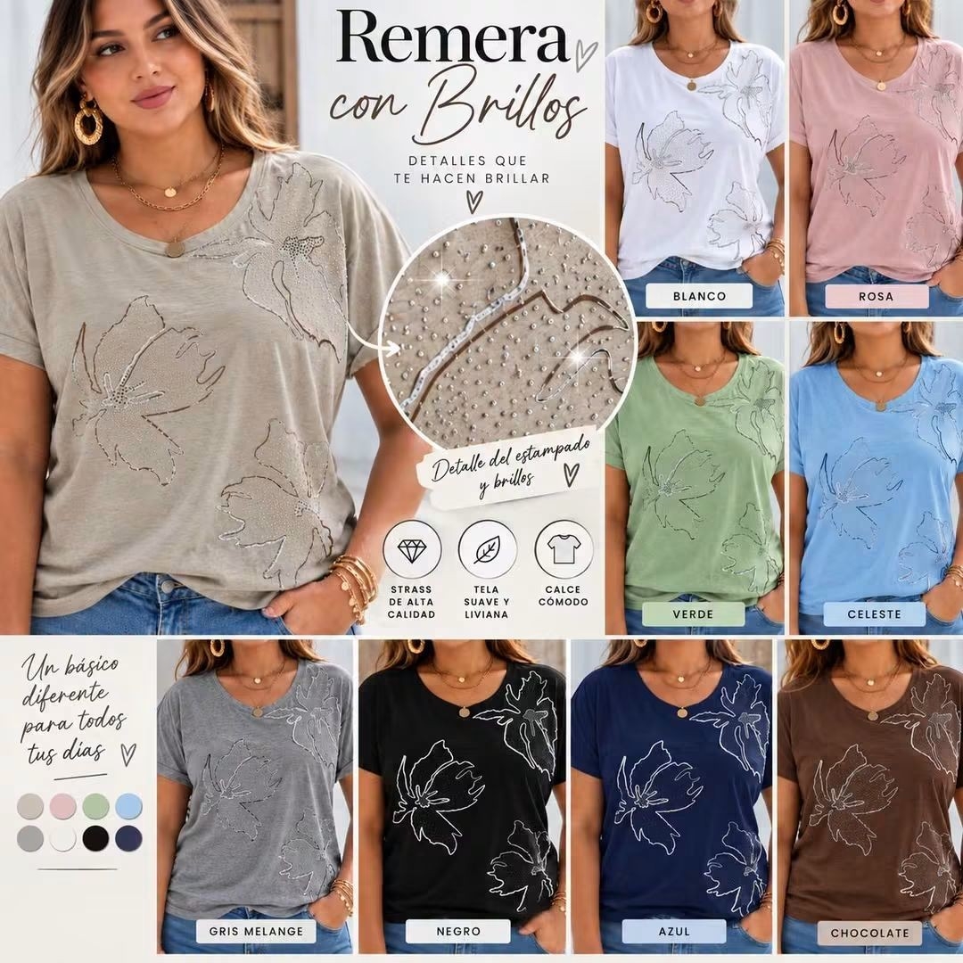 Remera Dama Modal Viscosa - Imagen 9