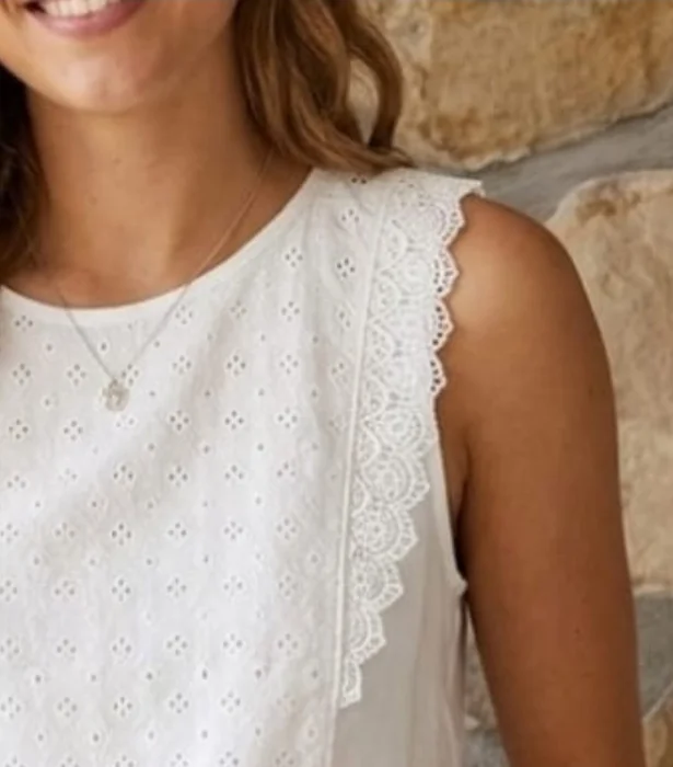 Blusa Brodery Fiore