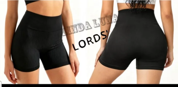 Short Negro sin Frunce