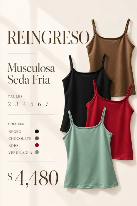 Musculosa  Jercey