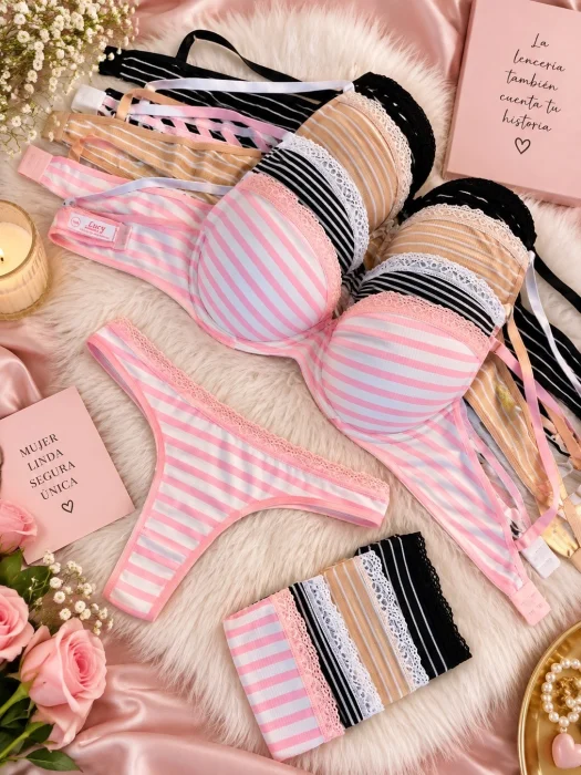 Conjunto Armado con Aro Estampados