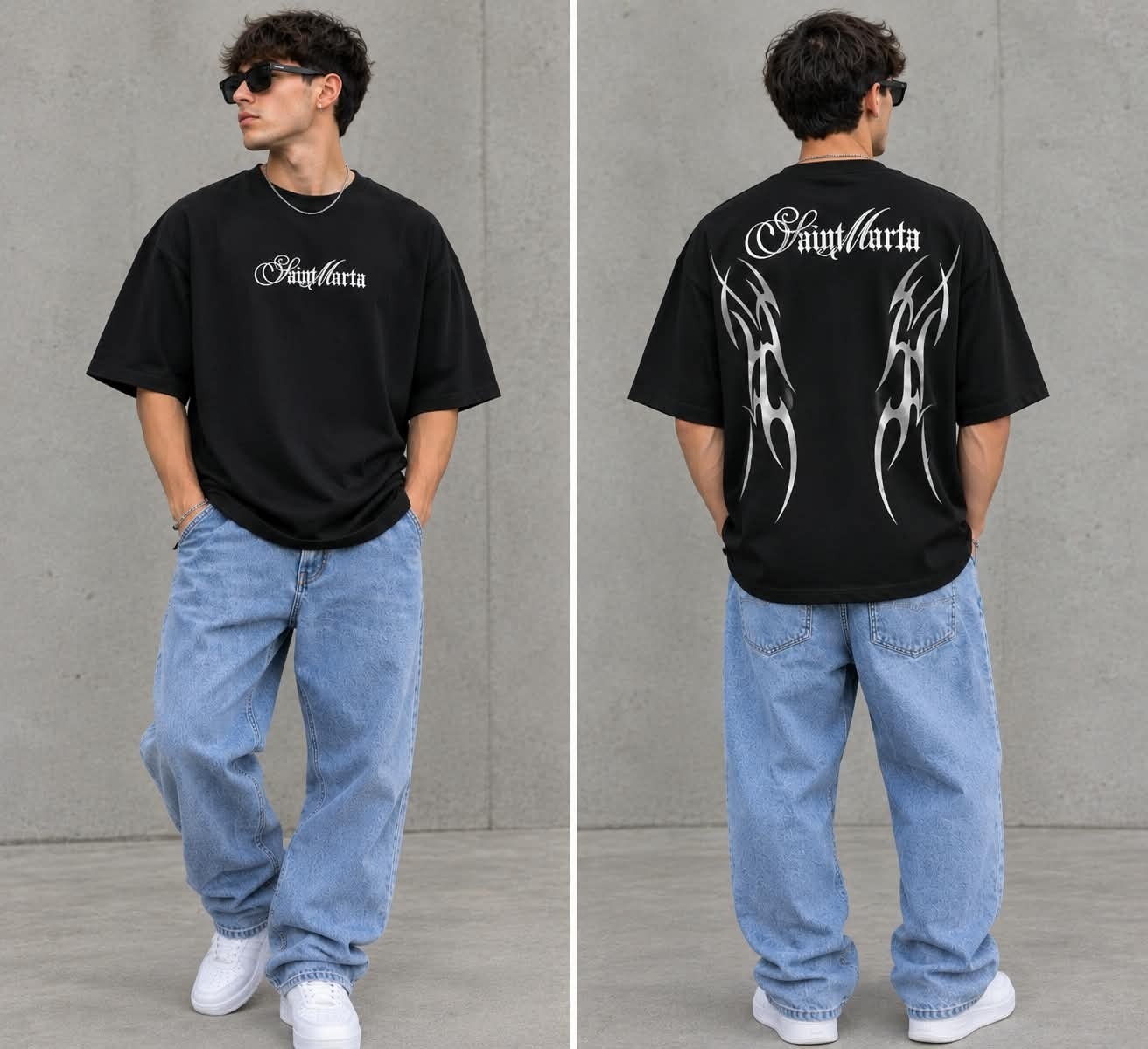 Remeras Overcize Estampadas - Imagen 2