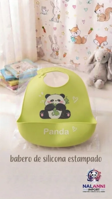 Baberos de Silicona Estampados