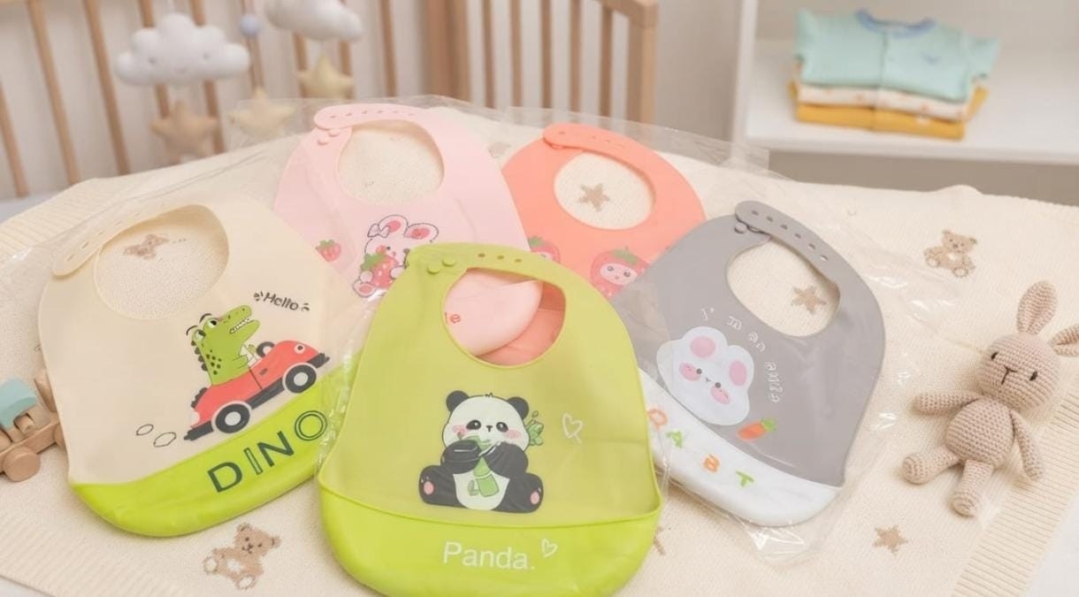 Baberos de Silicona Estampados - Imagen 3