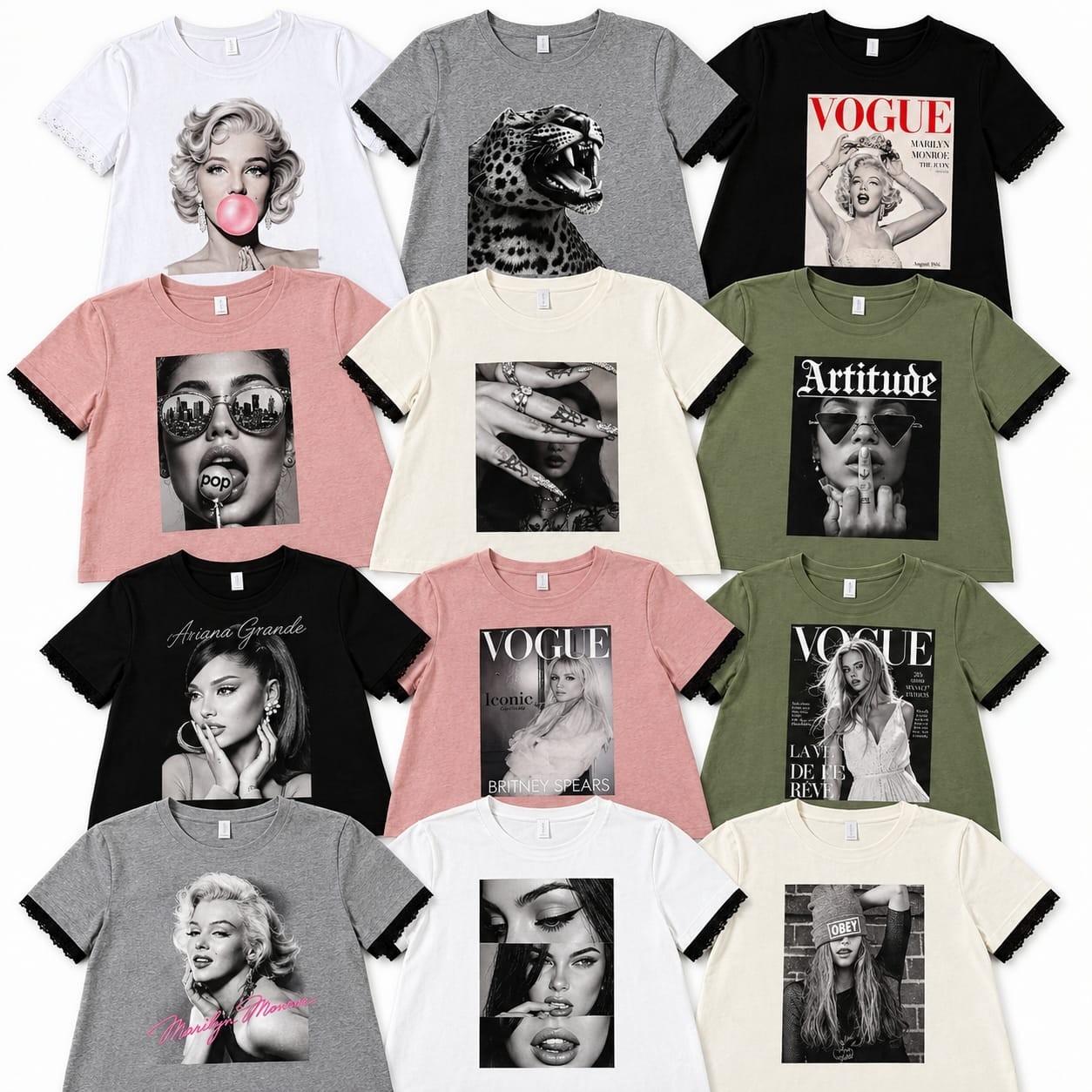 Remeras de Algodón Pack X12 - Imagen 2
