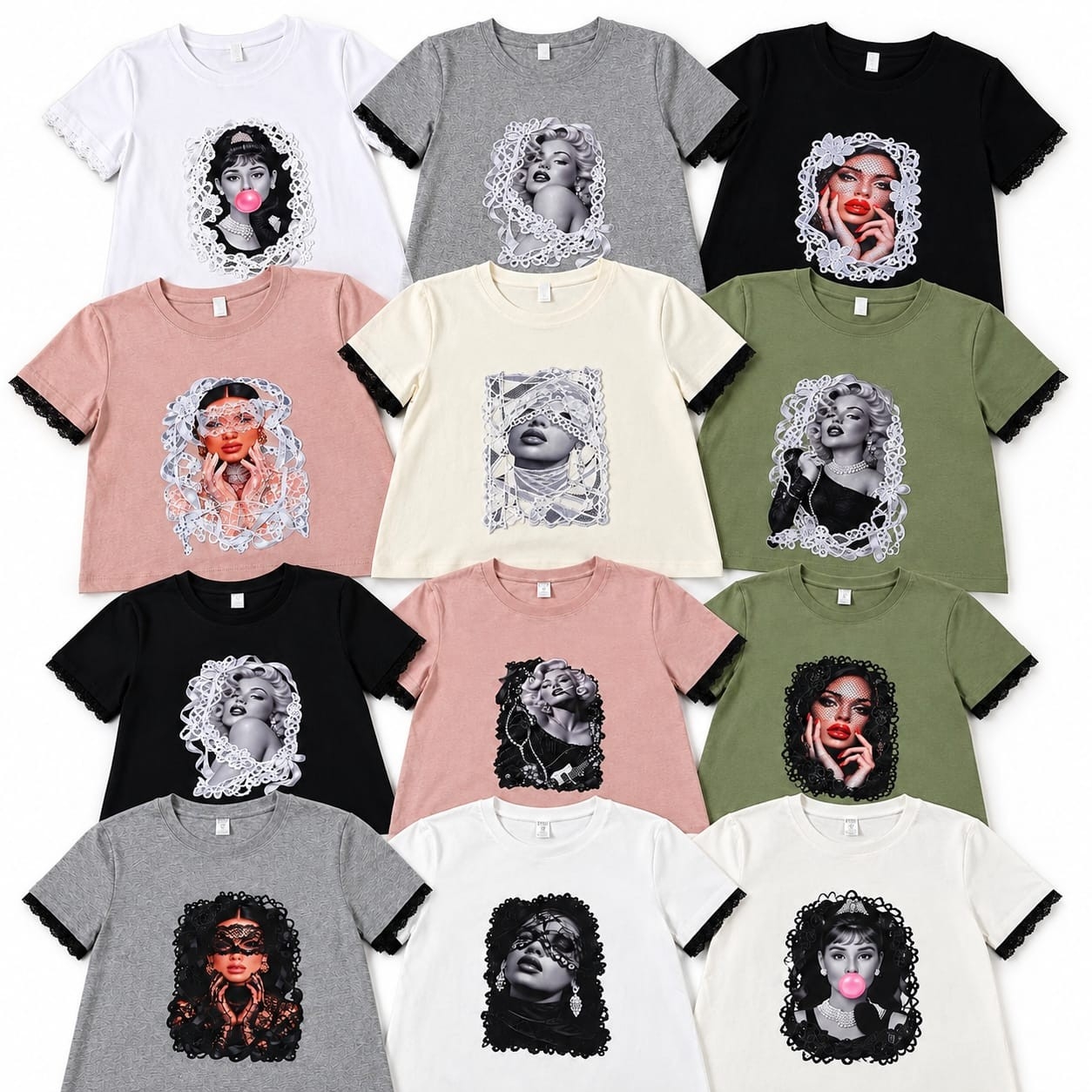 Remeras de Algodón Pack X12 - Imagen 3