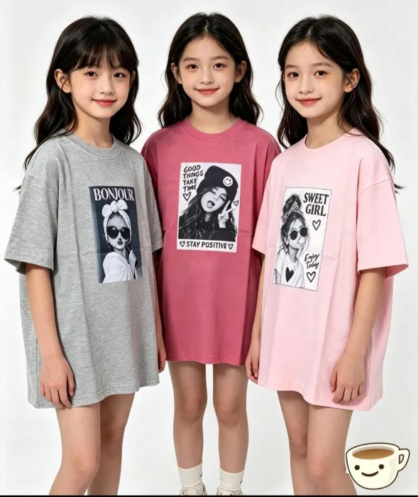 Remeras Oversise Nena