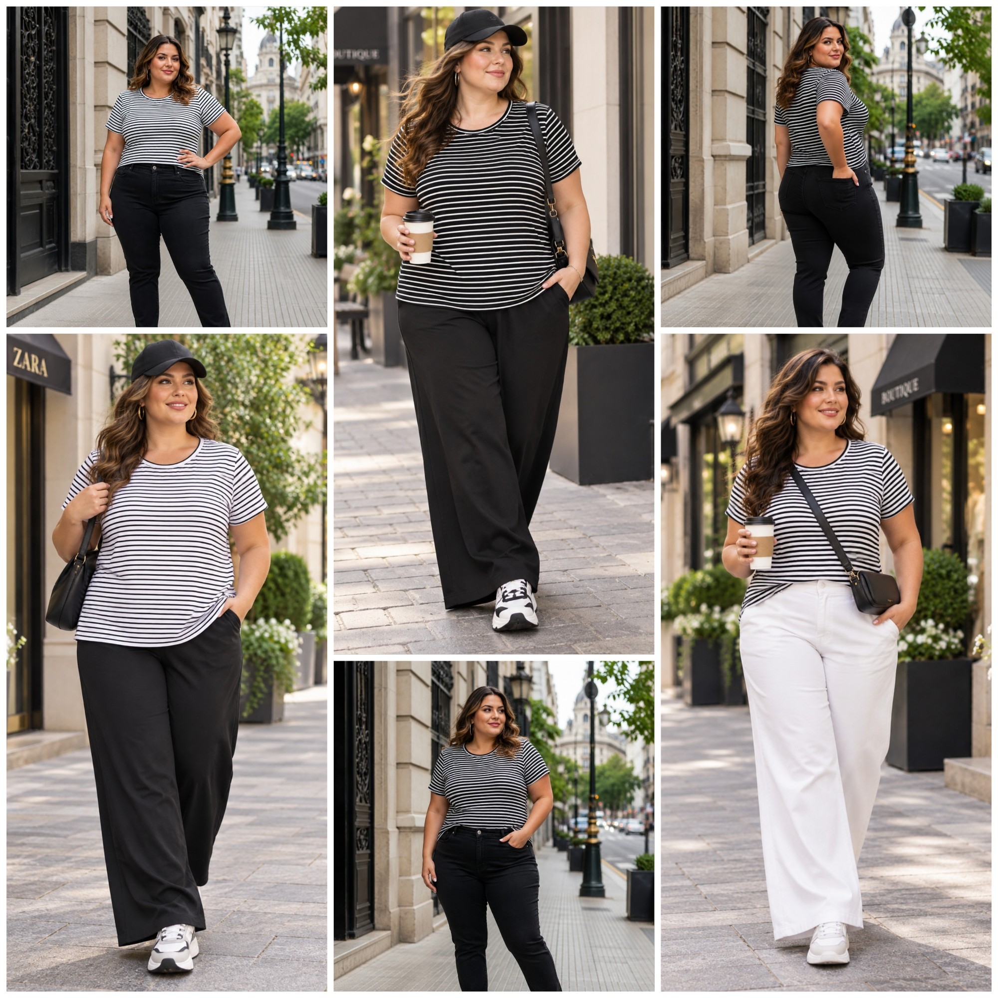 Remeras Rayadas Talle Especial - Imagen 9