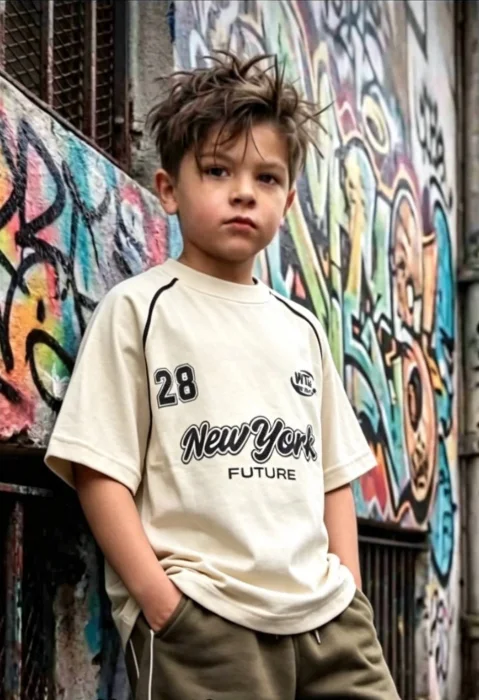 Remeras Oversize con Vivo