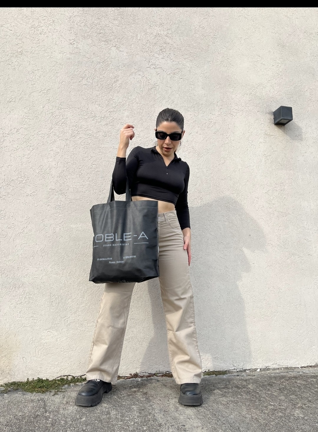 Wide Leg Beige - Imagen 3