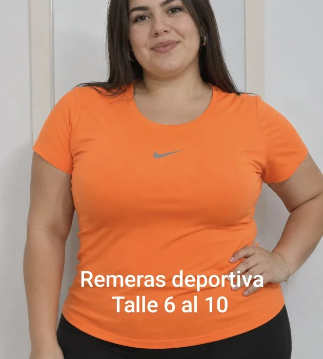 Remeras Deportivas Dama Talle Especial