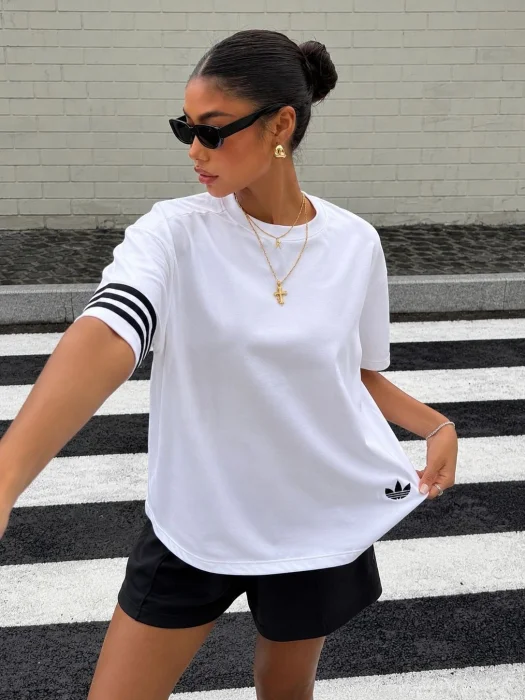 Remera Over Ad 3 Tiras