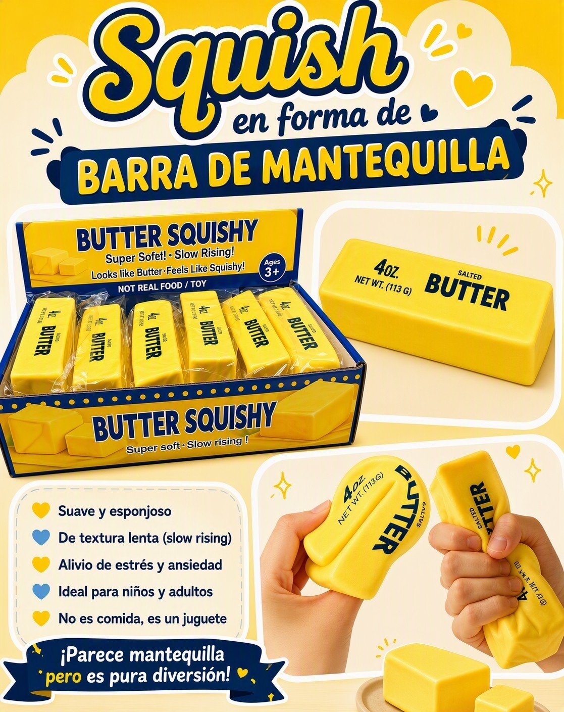 Squishy Butter Manteca - Imagen 3
