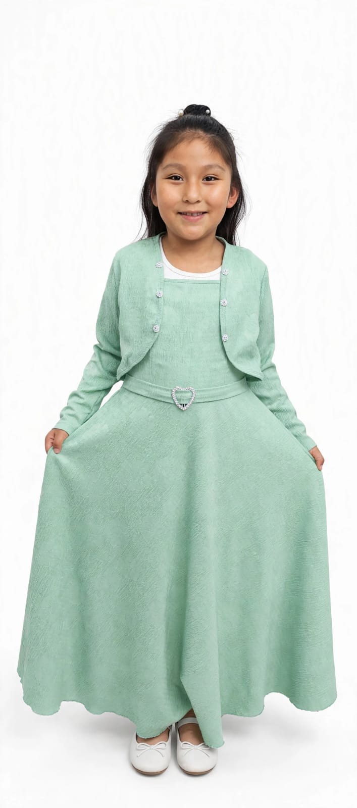 Conjunto de Nena  Jumper + Saquito - Imagen 3