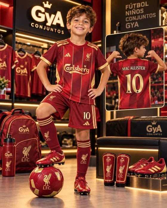 Conjunto Liverpool Mac Allister Niño