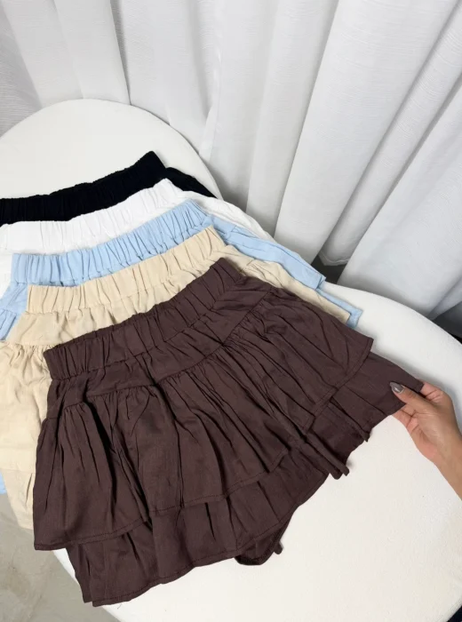 Short Pollera Lino
