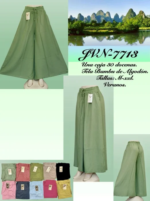 Pantalón Palazo Lino