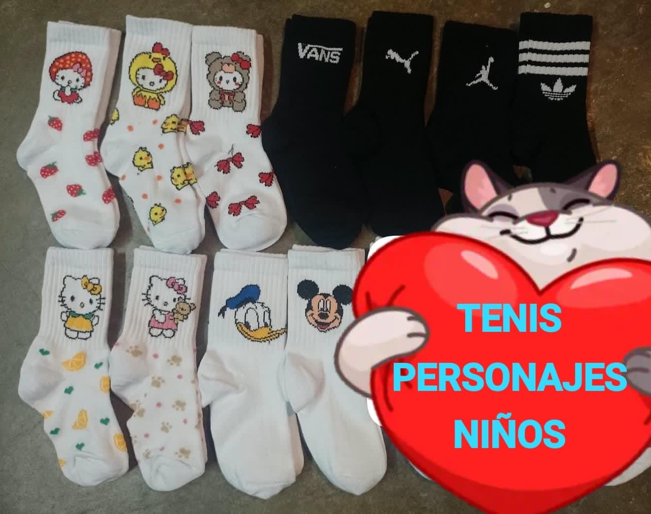 Medias Tenis Niños - Imagen 2
