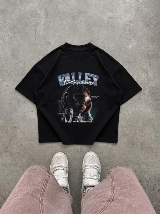 Remera Boxy Valley Dreams Premium