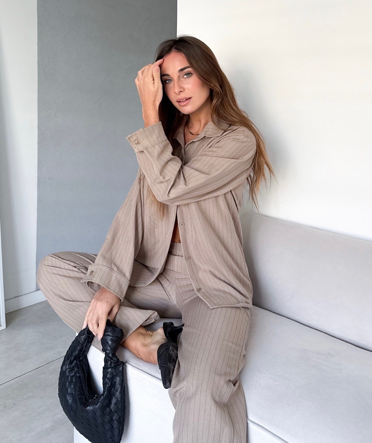 Pantalon Sastrero Rayado - Imagen 2