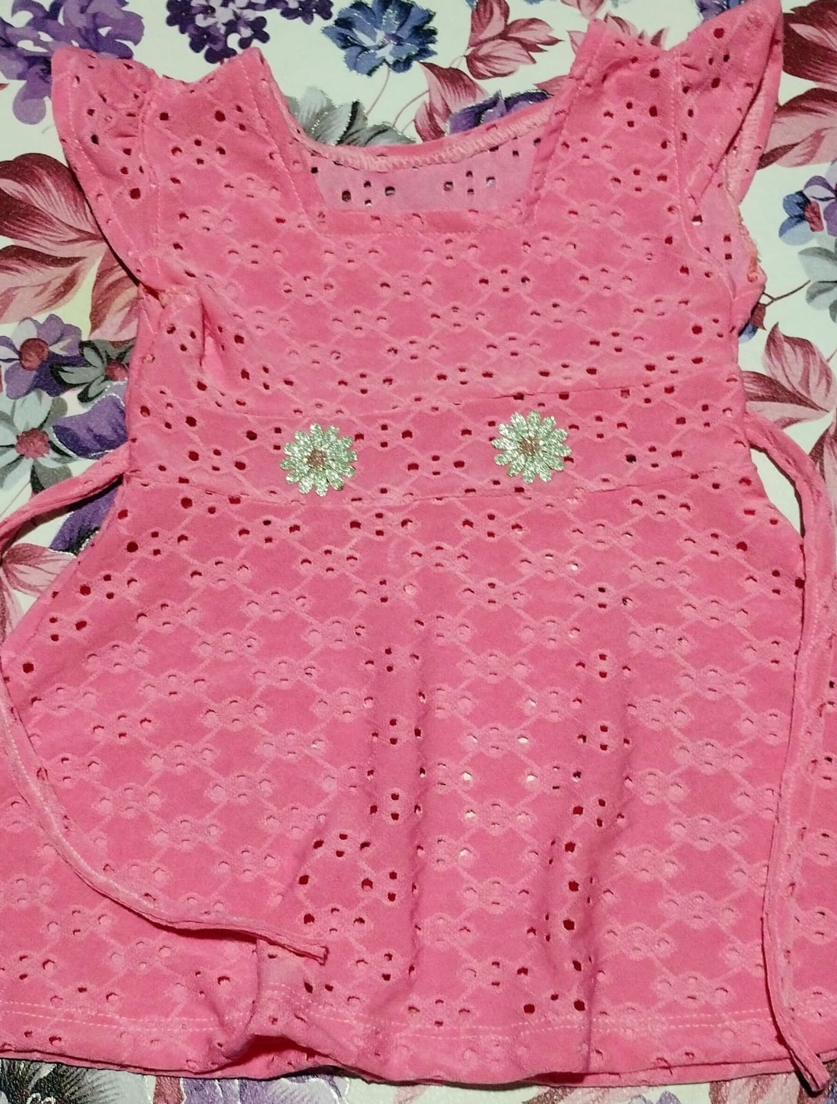 Vestido Broderi Flor - Imagen 3