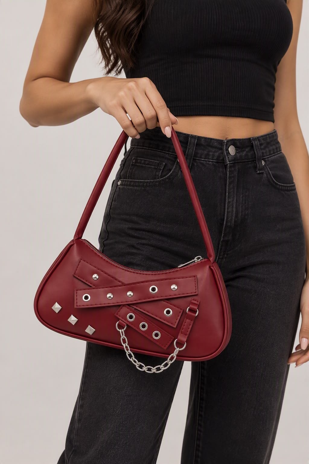 Mini Bag Tachas y Cadena - Imagen 8