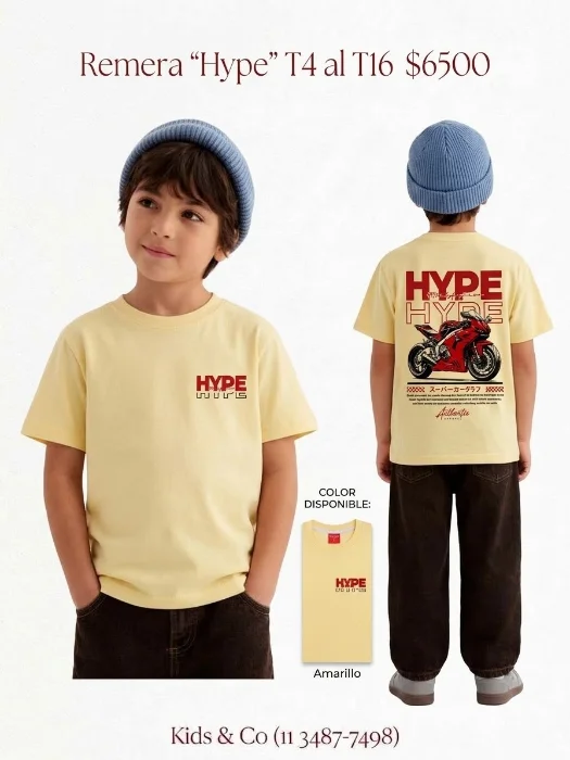 Remera Hype