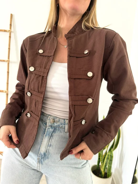 Chaqueta Napoleon Choco