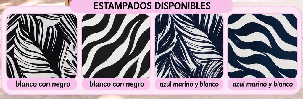 Vestido de Lino Spandex Estampado con Aro - Imagen 2