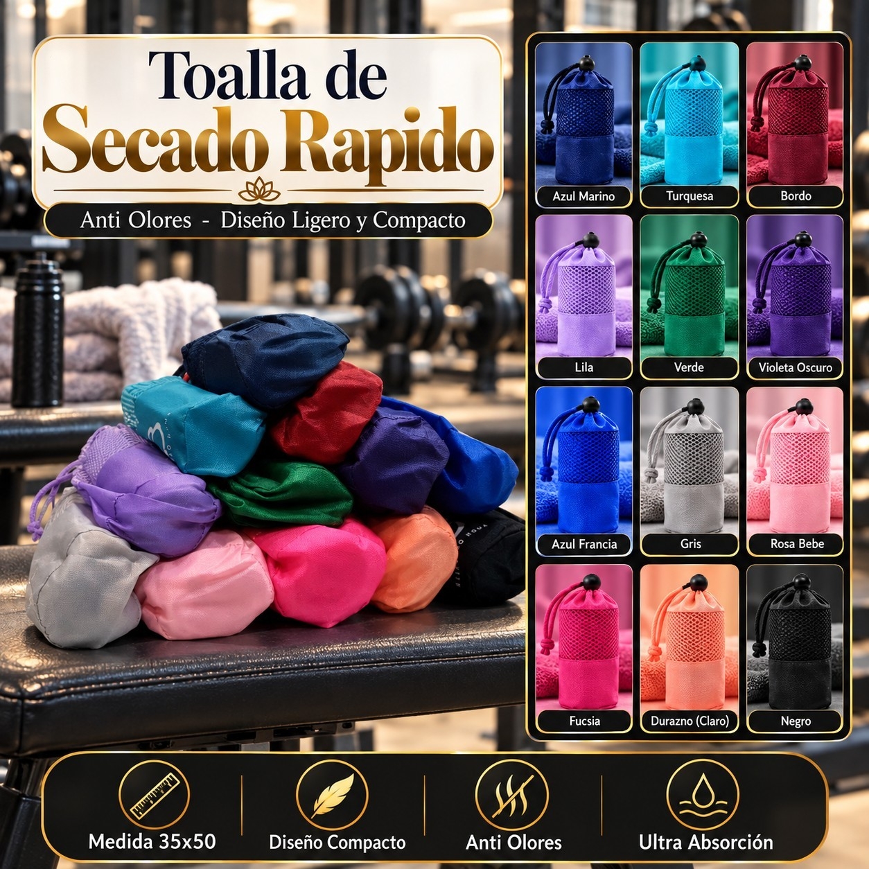 Toallas de Secado Rapido - Imagen 2