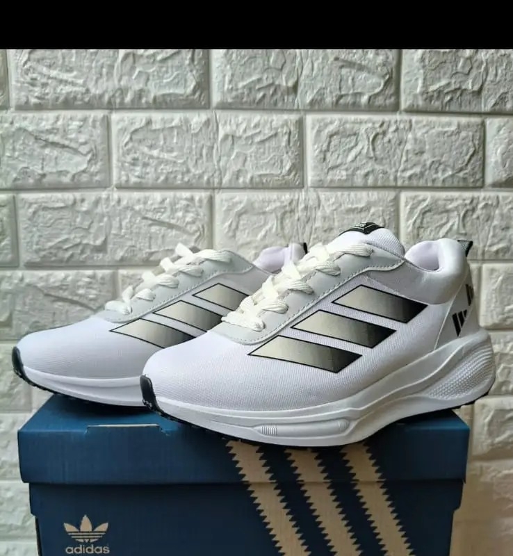 Zapatillas Deportivas Duramo. Disponibles del 35 al 44 Blanco Negro y Azul. - Imagen 2