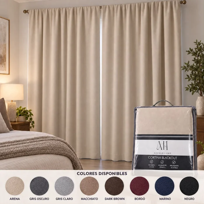 Cortina Blackout Textil