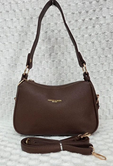 Carterita Morral de Cuero Pu Excelente Calidad Trae Doble Tira