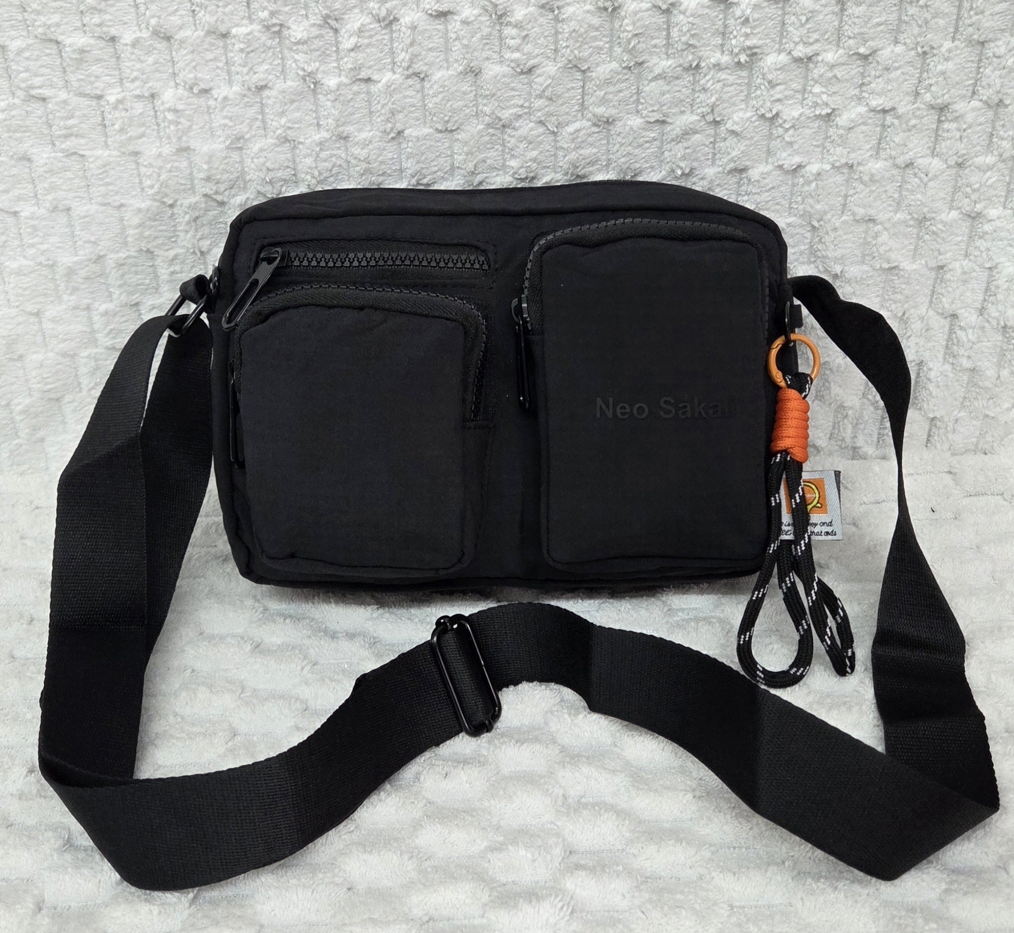 Morral de Tela Impermeable Excelente Calidad con Tira Regulable - Imagen 8