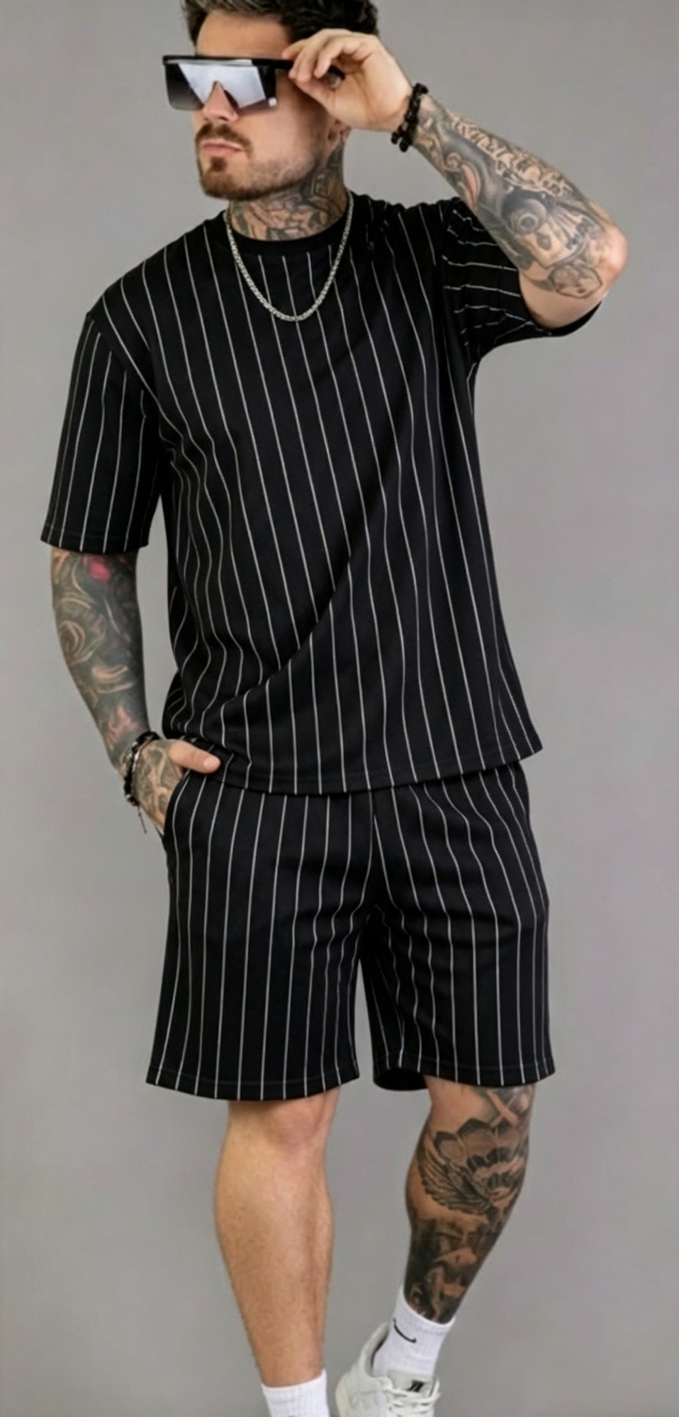 Conjunto de Hawaii Rayados - Imagen 2