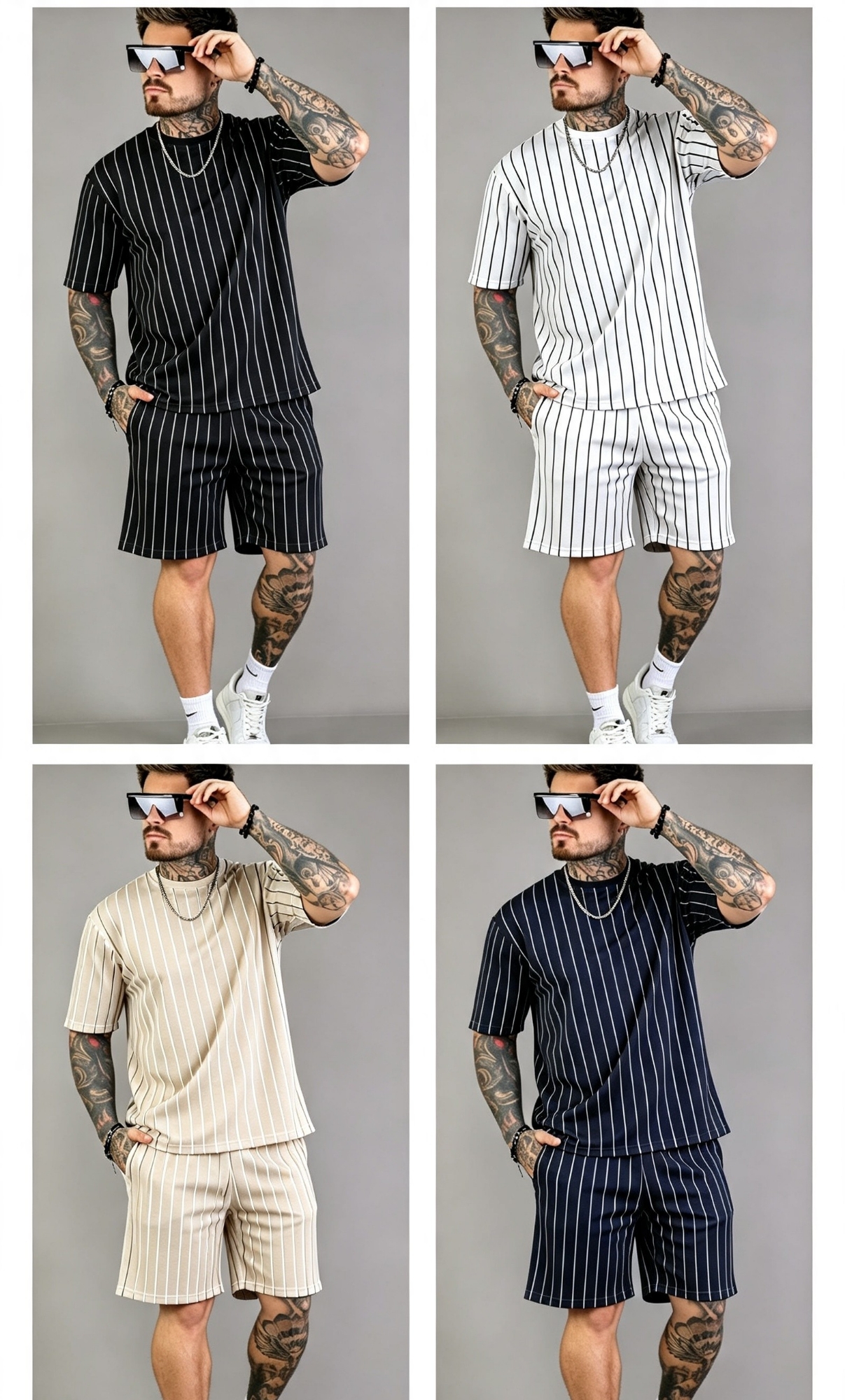 Conjunto de Hawaii Rayados - Imagen 3