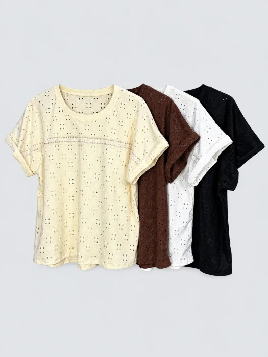 Remeron Broderie Combinado con Puntilla