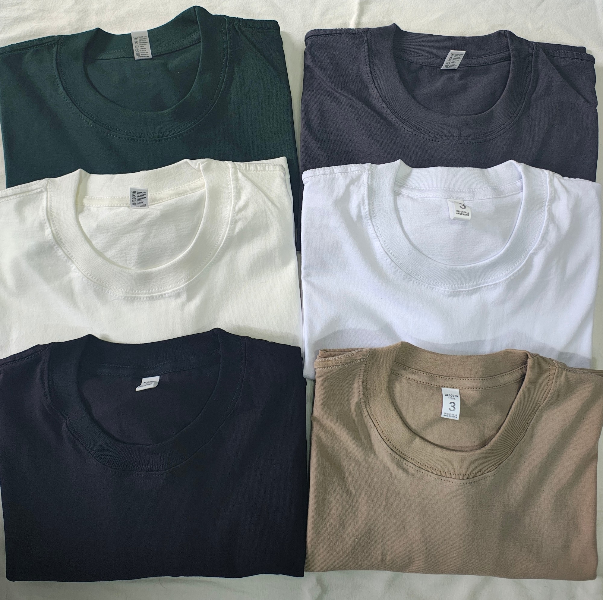 Remeras Lisas Oversize Algodón Peinado 20.1 - Imagen 2
