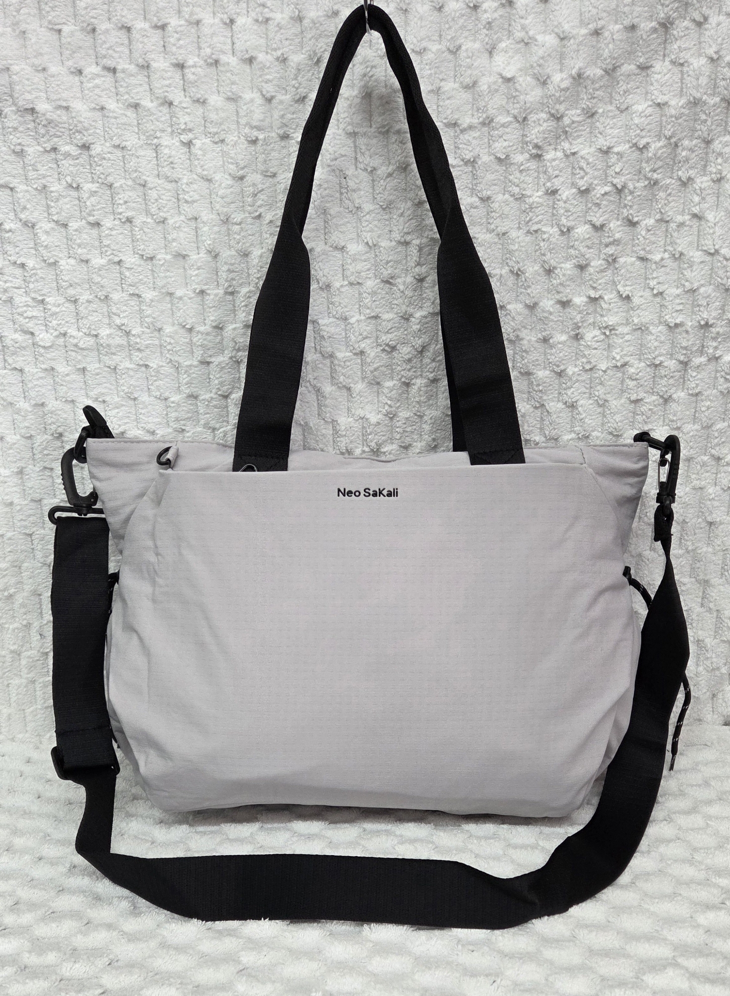 Bolso Morral Grande de Tela Impermeable Excelente Calidad - Imagen 2