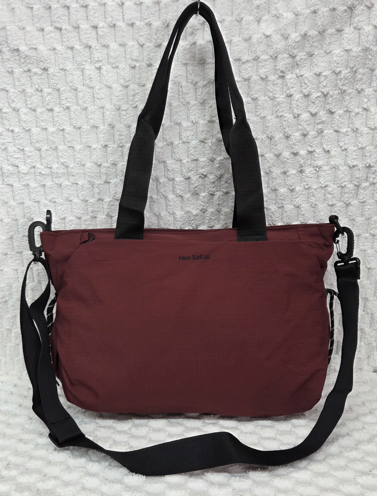 Bolso Morral Grande de Tela Impermeable Excelente Calidad - Imagen 3