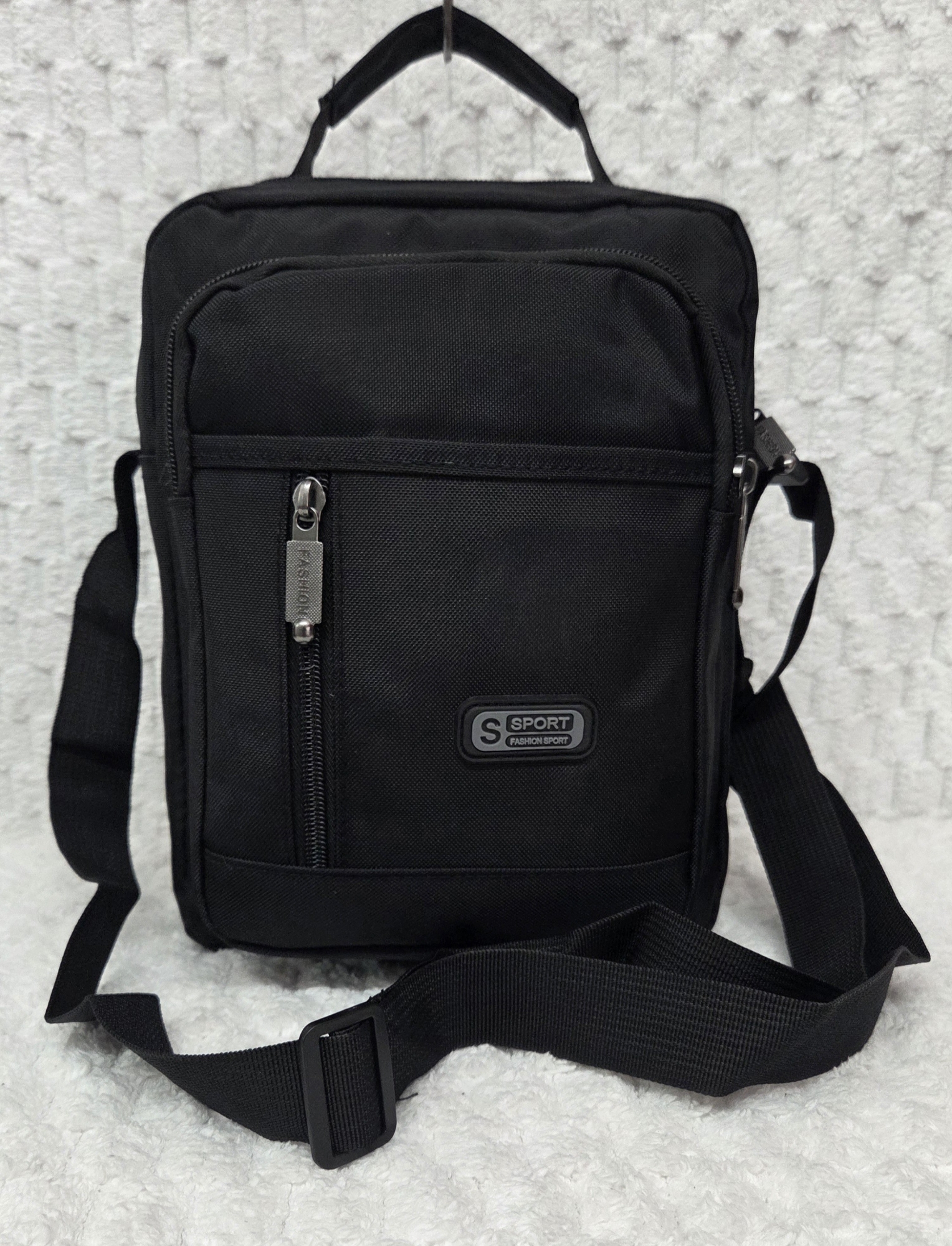 Morral Cruzado de Tela Impermeable Excelente Calidad - Imagen 2