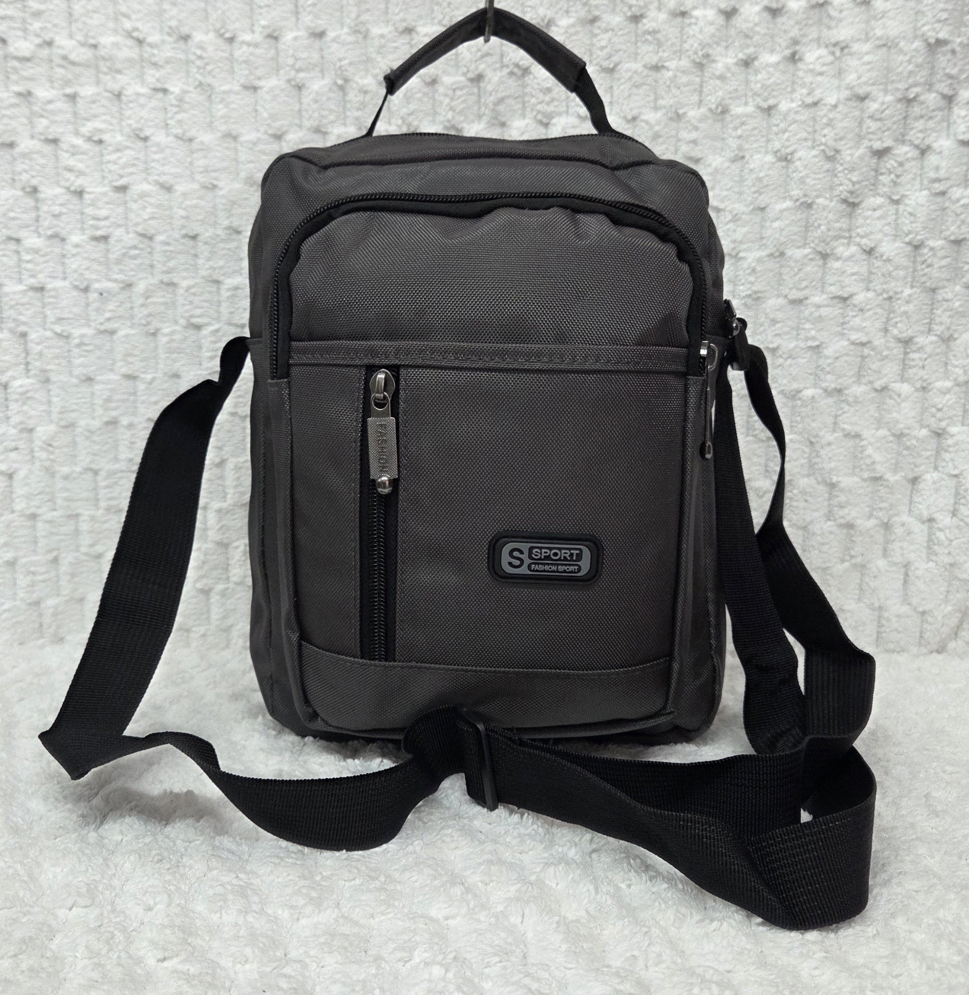 Morral Cruzado de Tela Impermeable Excelente Calidad - Imagen 4