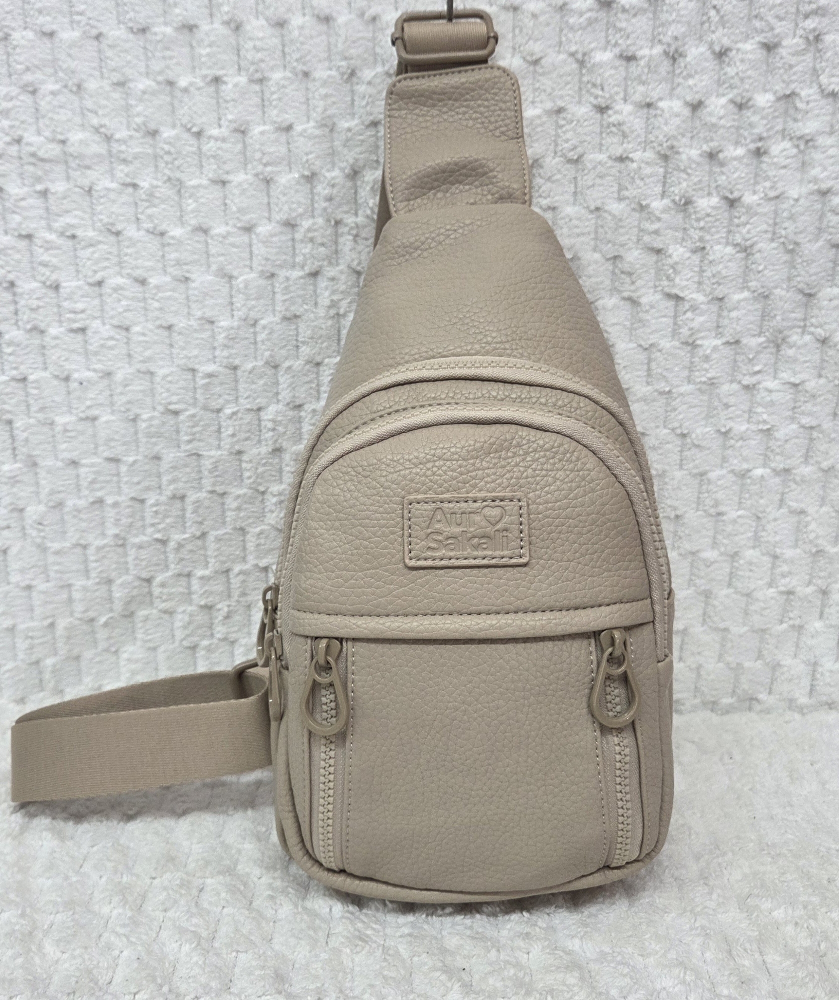 Morral Cruzado de Cuero Pu Excelente Calidad - Imagen 3