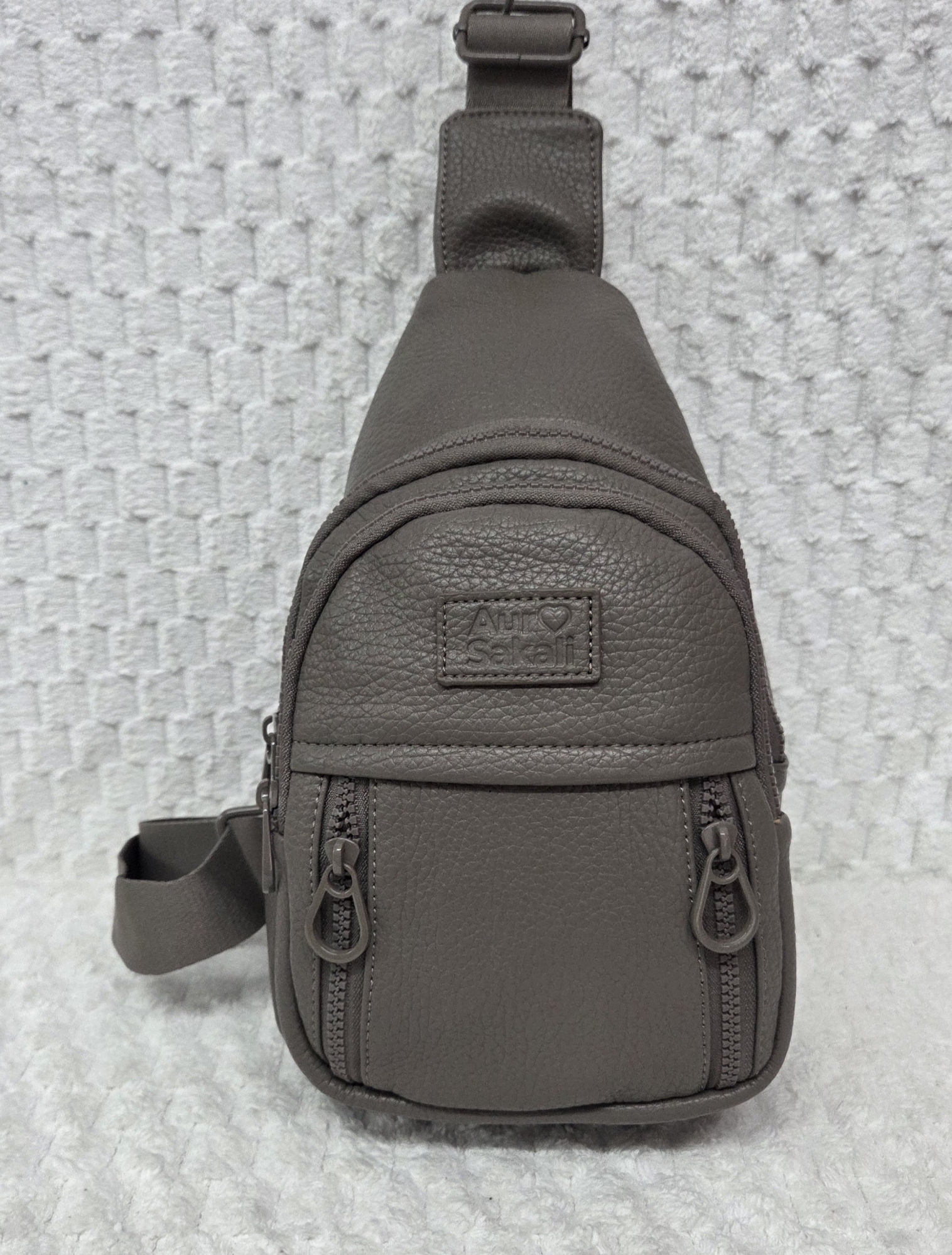 Morral Cruzado de Cuero Pu Excelente Calidad - Imagen 4