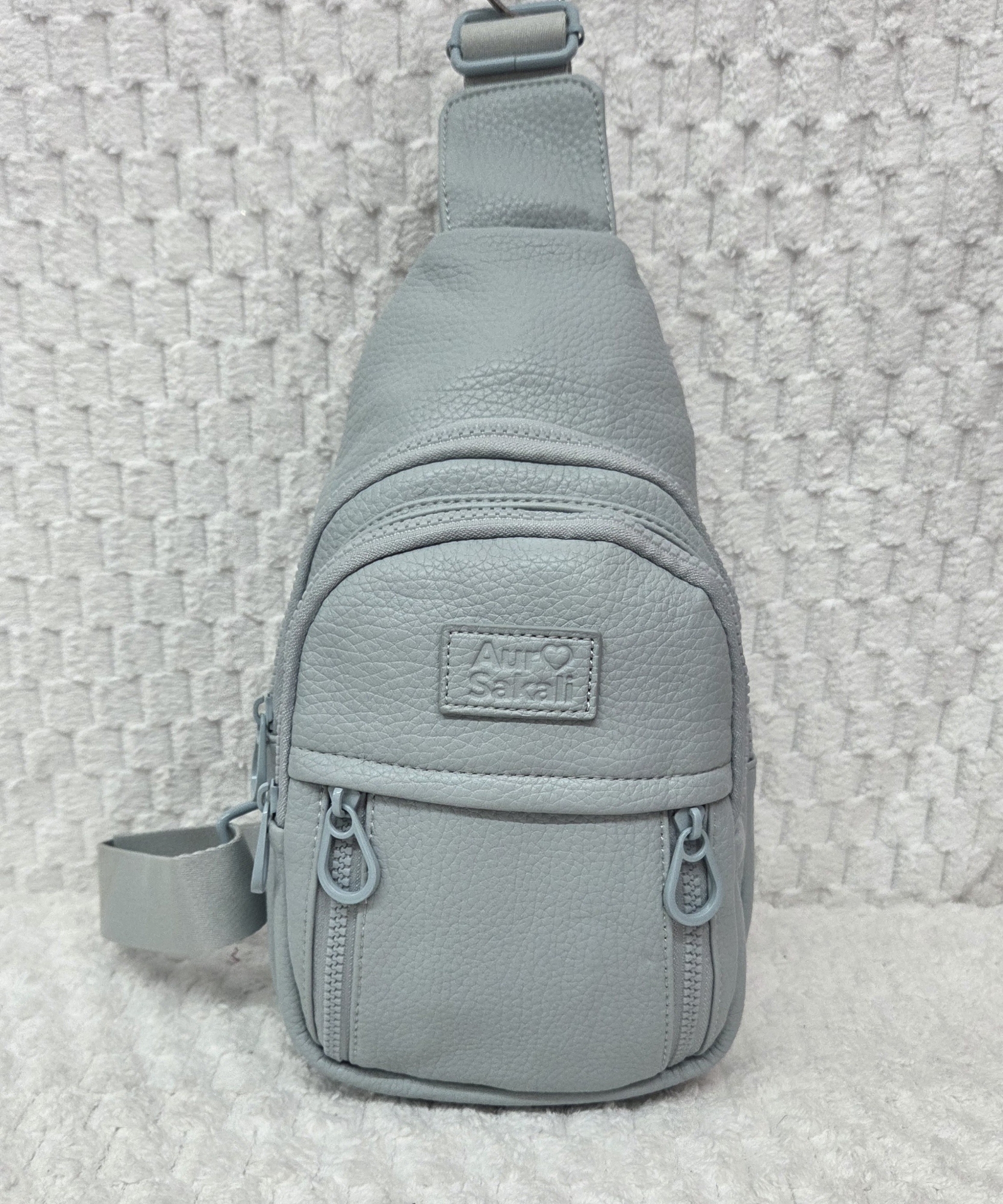 Morral Cruzado de Cuero Pu Excelente Calidad - Imagen 6