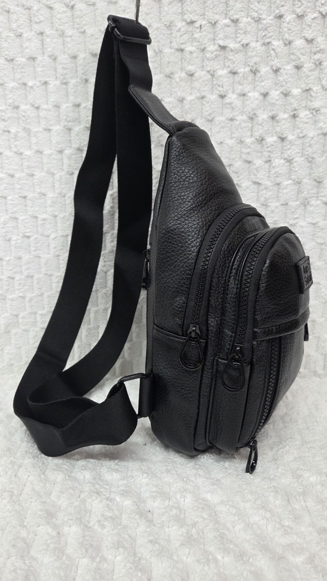 Morral Cruzado de Cuero Pu Excelente Calidad - Imagen 7