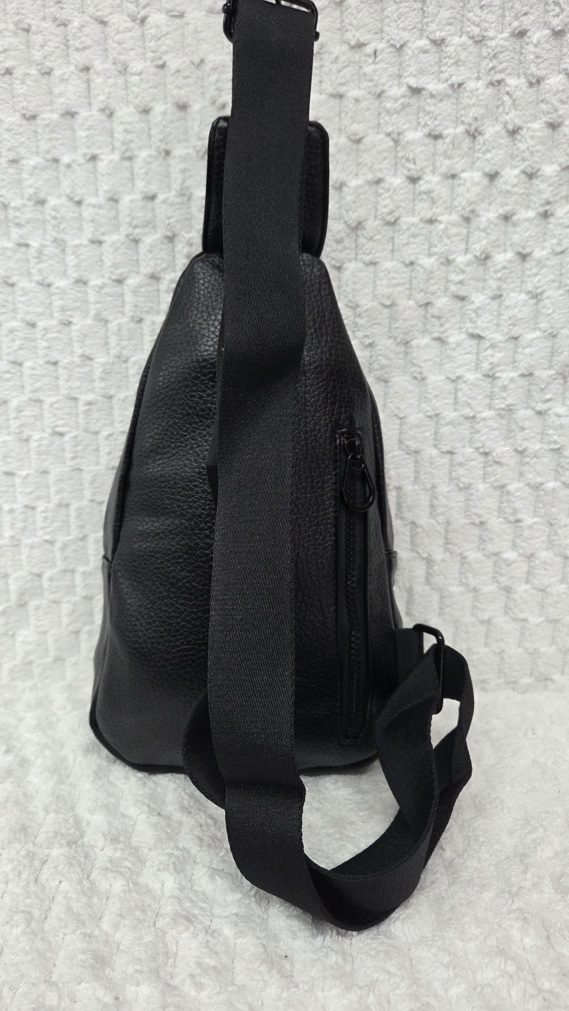 Morral Cruzado de Cuero Pu Excelente Calidad - Imagen 8