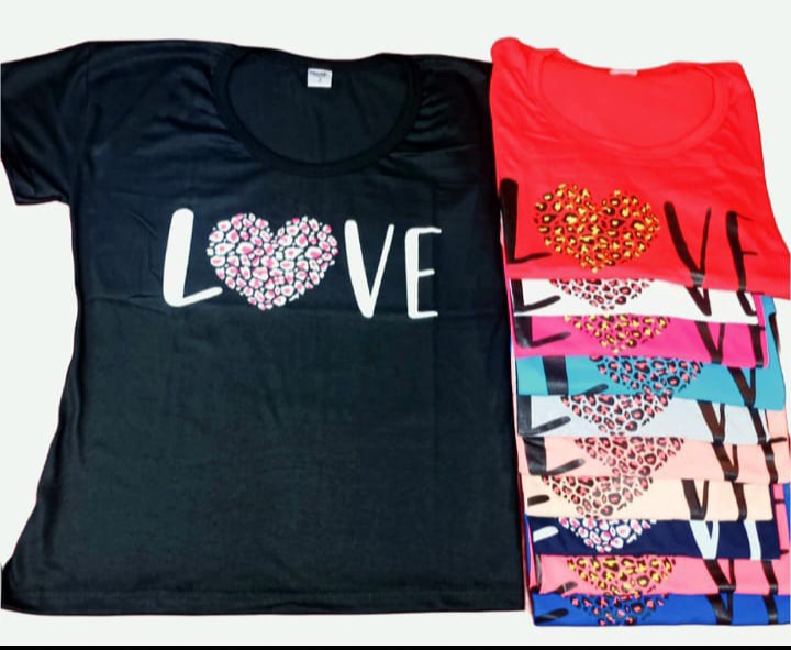 Remera Estampada Dama X Curva Mayoristas Hotsale Mujer Camiseta - Imagen 6