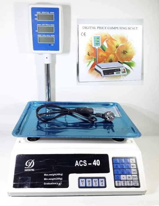 Balanza Comercial con Mástil 40kg